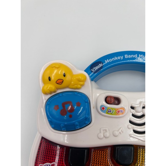 VTech Monkey Band Music Center Unisex Toddler Electronic Piano Toy Lights Sounds - Picture 6 of 7